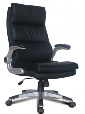Кресло офисное BRABIX "Fregat EX-510" (рециклированная кожа, черное) 530863 в Лысьве - lysva.mebel-74.com | фото