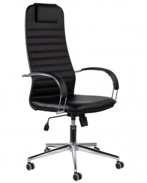 Кресло офисное BRABIX "Pilot EX-610 CH" premium (черное/кожзам) 532418 в Лысьве - lysva.mebel-74.com | фото