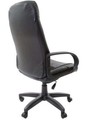 Кресло офисное BRABIX "Strike EX-525" (экокожа черная, ткань черная) 531381 в Лысьве - lysva.mebel-74.com | фото