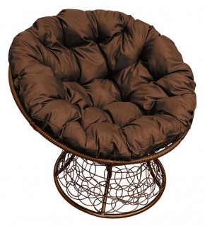 Кресло "ПАПАСАН" ротанг (каркас коричневый) в Лысьве - lysva.mebel-74.com | фото