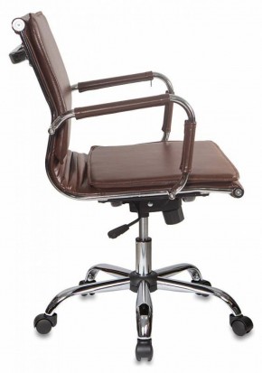 Кресло руководителя Бюрократ CH-993-LOW/BROWN коричневый в Лысьве - lysva.mebel-74.com | фото