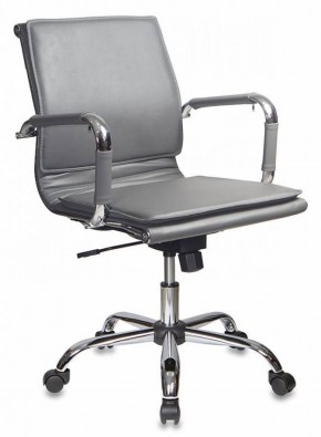 Кресло руководителя Бюрократ CH-993-LOW/GREY серый в Лысьве - lysva.mebel-74.com | фото