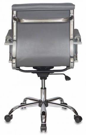 Кресло руководителя Бюрократ CH-993-LOW/GREY серый в Лысьве - lysva.mebel-74.com | фото
