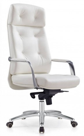 Кресло руководителя Бюрократ _DAO/WHITE белый в Лысьве - lysva.mebel-74.com | фото