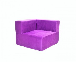 Кресло-угловое-модуль бескаркасное Тетрис 30 (Фиолетовый) в Лысьве - lysva.mebel-74.com | фото