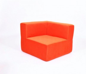 Кресло-угловое-модуль бескаркасное Тетрис 30 (Оранжевый) в Лысьве - lysva.mebel-74.com | фото