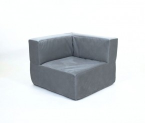 Кресло-угловое-модуль бескаркасное Тетрис 30 (Серый) в Лысьве - lysva.mebel-74.com | фото