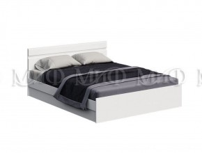 НЭНСИ NEW Кровать 1,4 м (Белый глянец холодный/Белый) в Лысьве - lysva.mebel-74.com | фото