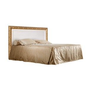 Кровать 2-х спальная (1,4 м)Тиффани штрих-лак/золото с подъемным механизмом (ТФКР140-2[7]) в Лысьве - lysva.mebel-74.com | фото