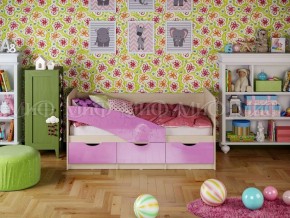 Кровать Бабочки (Сиреневый металлик) 1600 в Лысьве - lysva.mebel-74.com | фото