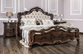 Кровать двуспальная Илона с мягким изголовьем (1800) караваджо в Лысьве - lysva.mebel-74.com | фото
