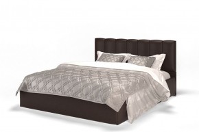 Кровать Элен 1600 + основание с ПМ (Лесмо brown) коричневый в Лысьве - lysva.mebel-74.com | фото