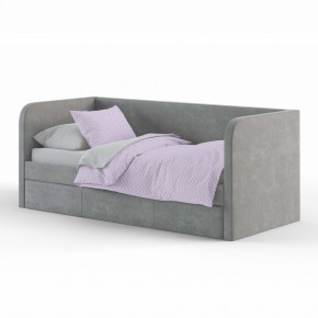 Кровать ERICA DOUBLE интерьерная в ткани рогожка Moderno в Лысьве - lysva.mebel-74.com | фото