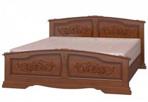 ЕЛЕНА Кровать из массива 1200 (Орех) в Лысьве - lysva.mebel-74.com | фото