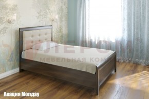 Кровать КР-1031 с мягким изголовьем в Лысьве - lysva.mebel-74.com | фото