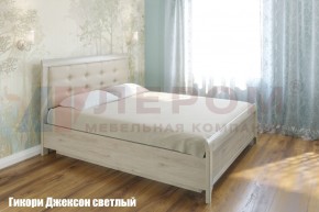 Кровать КР-1033 с мягким изголовьем в Лысьве - lysva.mebel-74.com | фото
