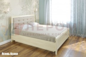 Кровать КР-1033 с мягким изголовьем в Лысьве - lysva.mebel-74.com | фото