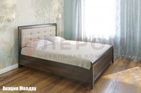 Кровать КР-1034 с мягким изголовьем в Лысьве - lysva.mebel-74.com | фото