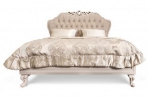 Кровать Мокко 1800 с мягким изголовьем + основание (бежевый) в Лысьве - lysva.mebel-74.com | фото