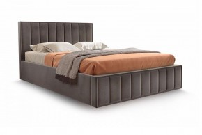 Кровать "Вена" 1600 СТАНДАРТ Вариант 3 Мора коричневый + бельевой ящик с кроватным основанием и подъемным механизмом в Лысьве - lysva.mebel-74.com | фото