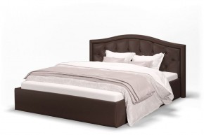 Кровать Стелла 1200 + Основание (Лесмо brown) коричневый в Лысьве - lysva.mebel-74.com | фото