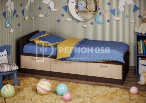 Кровать Юниор-5 ЛДСП в Лысьве - lysva.mebel-74.com | фото