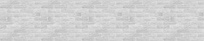 Кухонный фартук 610х3000х1,5 (композит) КМ Кирпич серый в Лысьве - lysva.mebel-74.com | фото