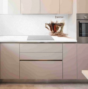 Кухонный фартук со столешницей (А-012) в едином стиле (3050 мм) в Лысьве - lysva.mebel-74.com | фото