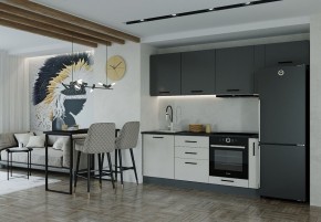 Кухонный гарнитур Лофт 2550 (Стол. 26мм) в Лысьве - lysva.mebel-74.com | фото