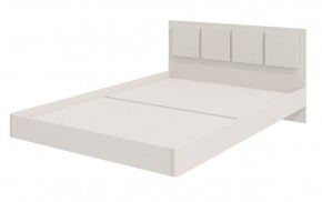 Парус Кровать 1600 на щитах (Белый) в изголовье 5 декор. квадрата в Лысьве - lysva.mebel-74.com | фото