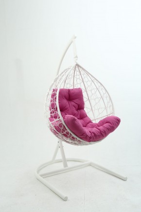 Подвесное кресло Бароло (белый/розовый) в Лысьве - lysva.mebel-74.com | фото