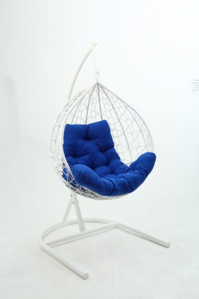 Подвесное кресло Бароло (белый/синий) в Лысьве - lysva.mebel-74.com | фото