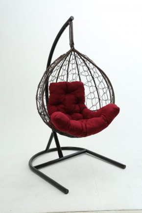 Подвесное кресло Бароло (коричневый/бордо) в Лысьве - lysva.mebel-74.com | фото