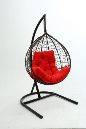 Подвесное кресло Бароло (коричневый/красный) в Лысьве - lysva.mebel-74.com | фото