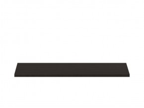Полка ОРИОН для шкафа широкая, цвет Дуб Венге в Лысьве - lysva.mebel-74.com | фото