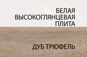 Полка/TYP 60, LINATE ,цвет белый/сонома трюфель в Лысьве - lysva.mebel-74.com | фото