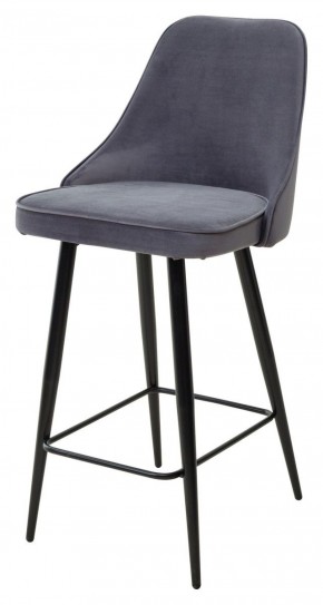 Полубарный стул NEPAL-PB ЛАТТЕ #25, велюр/ черный каркас (H=68cm) М-City в Лысьве - lysva.mebel-74.com | фото