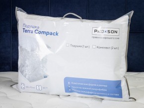 PROxSON Комплект подушек Terra Compack (Микрофибра Полотно) 50x70 в Лысьве - lysva.mebel-74.com | фото