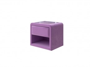 PROxSON Тумба Cube (Ткань: Велюр Shaggy Lilac) 52x41 в Лысьве - lysva.mebel-74.com | фото