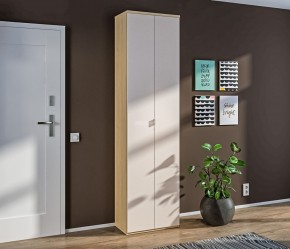 Шкаф 2 дверный Афина СБ-3312 (Дуб винченца/Кашемир серый) в Лысьве - lysva.mebel-74.com | фото