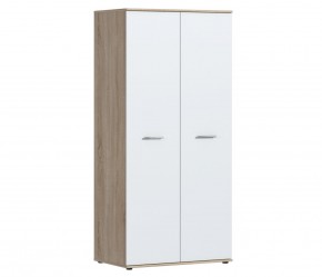 Шкаф 2 дверный Мамбо СБ-2371 (Дуб Сонома/Белый) в Лысьве - lysva.mebel-74.com | фото