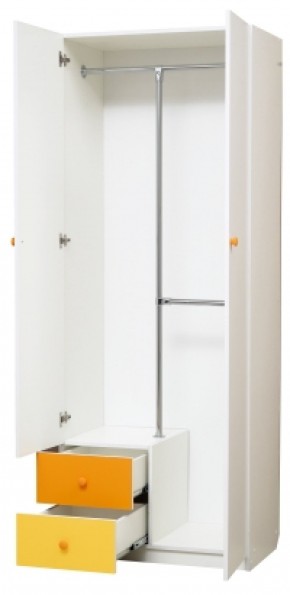 Шкаф 2-х дверный с ящиками и зеркалом Радуга (800) в Лысьве - lysva.mebel-74.com | фото