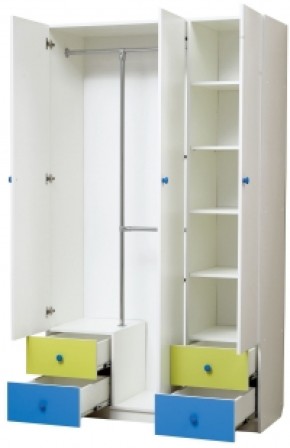Шкаф 3-х дверный с ящиками и зеркалом Радуга (1200) в Лысьве - lysva.mebel-74.com | фото