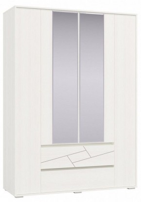 Шкаф 4-х дверный с ящиками АДЕЛИНА (4-4833рам.б) в Лысьве - lysva.mebel-74.com | фото