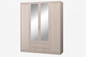 ВЕРОНА-СП Шкаф 4-х дверный с зеркалом и ящиками в Лысьве - lysva.mebel-74.com | фото