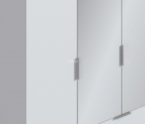 Шкаф 4х дверный с зеркалами Николь СБ-2595/1 (Белый) в Лысьве - lysva.mebel-74.com | фото