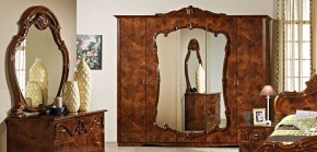 Шкаф 5-и дверный с зеркалами (20.145) Тициана (орех) в Лысьве - lysva.mebel-74.com | фото