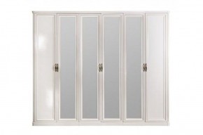 Шкаф 6-ти ств (2+2+2) с зеркалами Натали (комплект) в Лысьве - lysva.mebel-74.com | фото