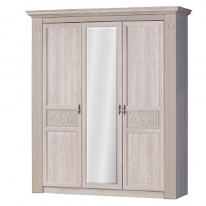 Шкаф для одежды 3-х дверный №180 "Лючия" Дуб оксфорд серый в Лысьве - lysva.mebel-74.com | фото