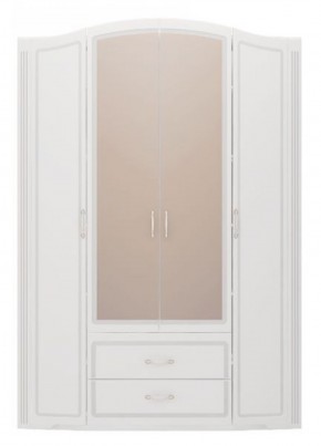 Шкаф для одежды 4-х дв.с ящиками Виктория 2  без зеркал в Лысьве - lysva.mebel-74.com | фото